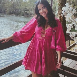 Mini dress pink